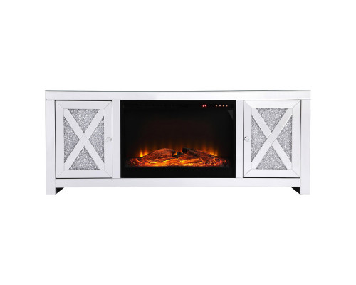 Elegant - Crystal Mirrored TV Stand (PNT-MF9903)