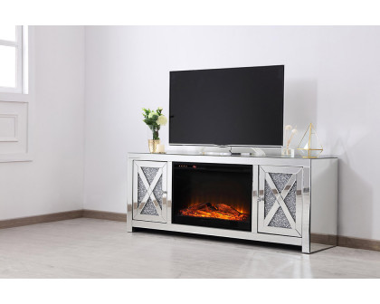 Elegant - Crystal Mirrored TV Stand (PNT-MF9903)