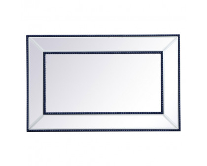 Elegant Wall Mirror - Blue, L 32" (MR32032BL)