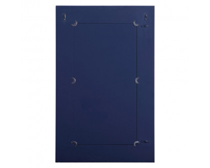 Elegant Wall Mirror - Blue, L 32" (MR32032BL)