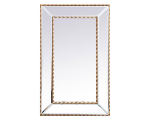 Elegant Wall Mirror - Gold, L 32" (MR32032G)