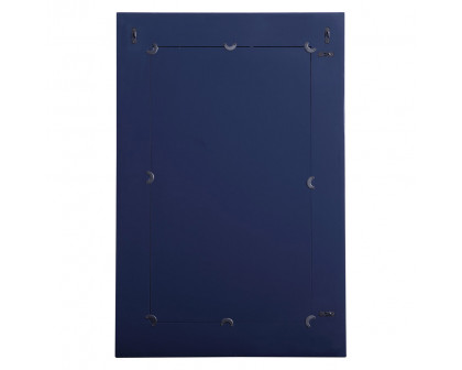 Elegant Wall Mirror - Blue, L 36" (MR32436BL)