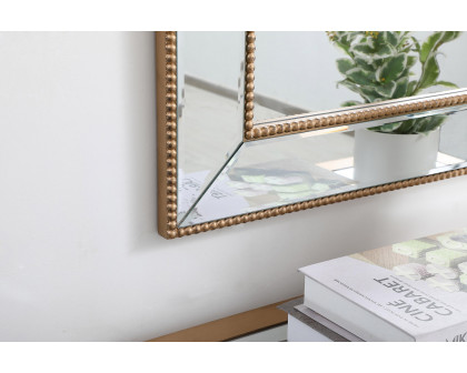 Elegant Wall Mirror - Gold, L 36" (MR32436G)