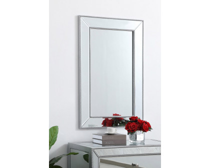 Elegant Wall Mirror - Silver, L 36" (MR32436S)