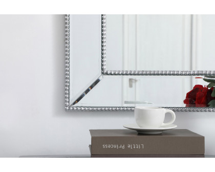 Elegant Wall Mirror - Silver, L 36" (MR32436S)