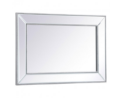 Elegant Wall Mirror - Silver, L 36" (MR32436S)