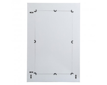 Elegant Wall Mirror - Silver, L 36" (MR32436S)