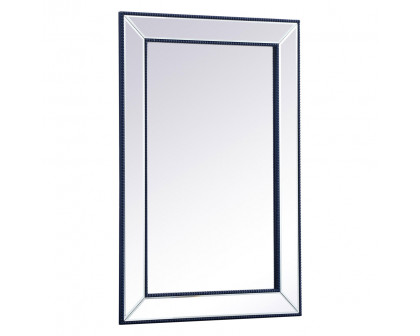 Elegant Wall Mirror - Blue, L 42" (MR32842BL)