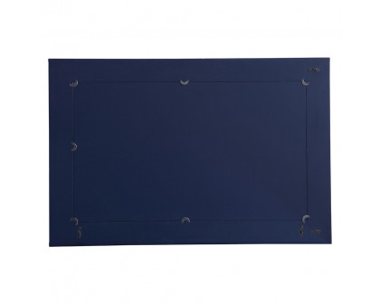 Elegant Wall Mirror - Blue, L 42" (MR32842BL)