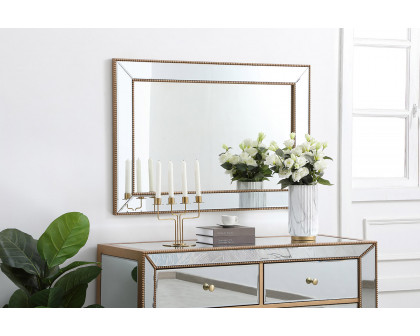 Elegant Wall Mirror - Gold, L 42" (MR32842G)