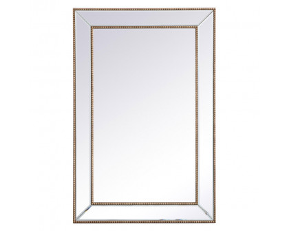 Elegant Wall Mirror - Gold, L 42" (MR32842G)