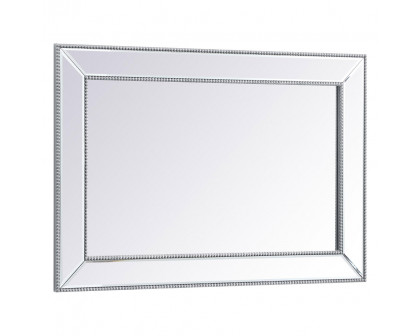 Elegant Wall Mirror - Silver, L 42" (MR32842S)