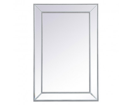 Elegant Wall Mirror - Silver, L 42" (MR32842S)