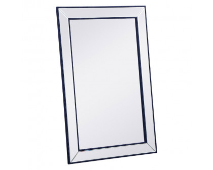 Elegant Wall Mirror - Blue, L 48" (MR33248BL)