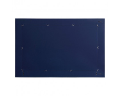 Elegant Wall Mirror - Blue, L 48" (MR33248BL)