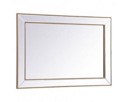 Elegant Wall Mirror - Gold, L 48" (MR33248G)