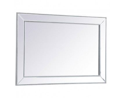 Elegant Wall Mirror - Silver, L 48" (MR33248S)