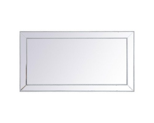 Elegant Wall Mirror - Silver, L 60" (MR33260S)