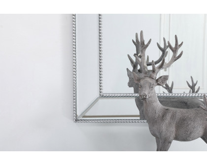 Elegant Wall Mirror - Silver, L 60" (MR33260S)