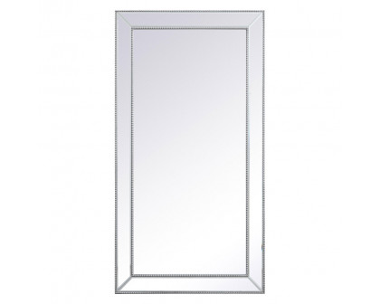 Elegant Wall Mirror - Silver, L 60" (MR33260S)