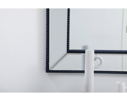 Elegant Wall Mirror - Blue, L 72" (MR33272BL)