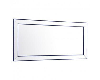 Elegant Wall Mirror - Blue, L 72" (MR33272BL)