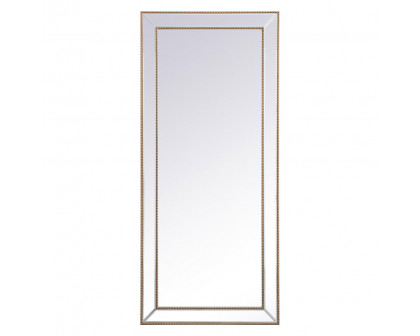 Elegant Wall Mirror - Gold, L 72" (MR33272G)