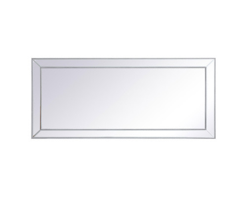 Elegant Wall Mirror - Silver, L 72" (MR33272S)