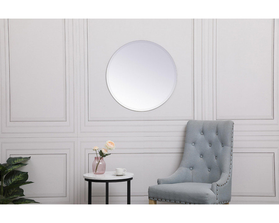 Elegant Wall Mirror - Clear, L 24" (MR401924)