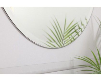 Elegant Wall Mirror - Clear, L 24" (MR401924)