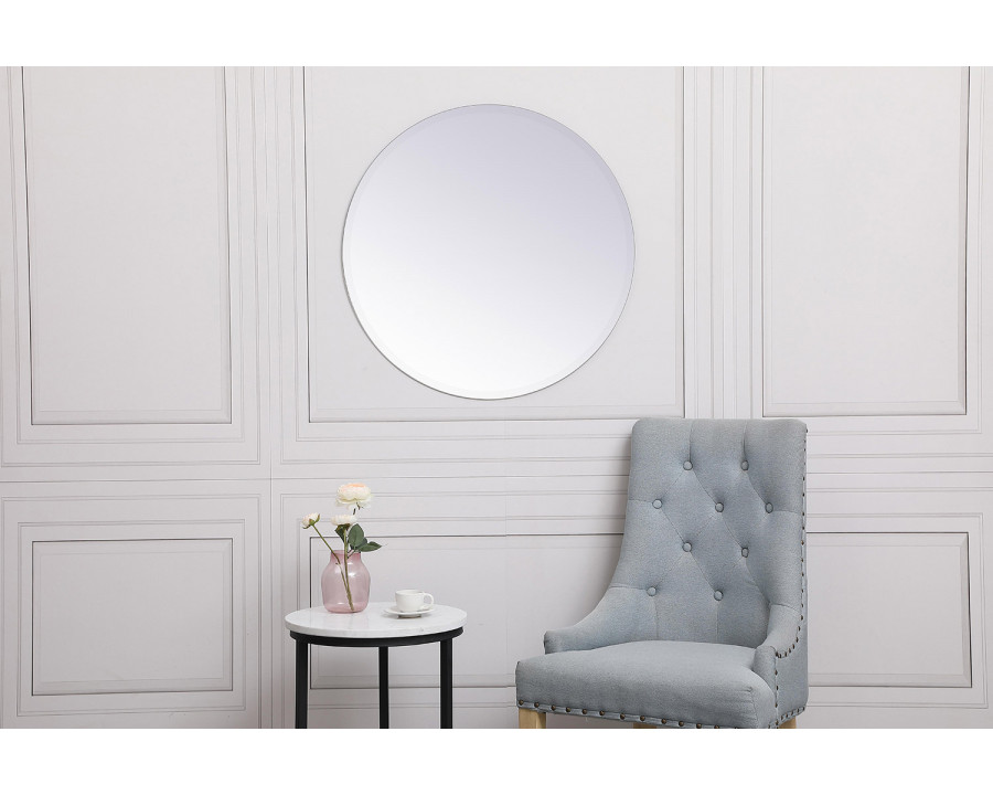 Elegant Wall Mirror - Clear, L 28" (MR401928)