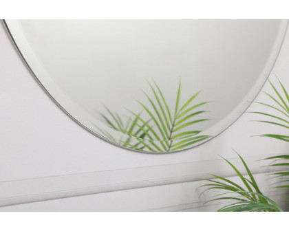 Elegant Wall Mirror - Clear, L 28" (MR401928)