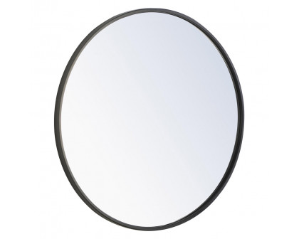 Elegant Wall Mirror - Black, L 24" (MR4031BK)