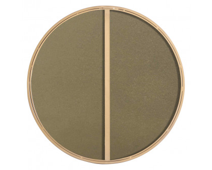 Elegant Wall Mirror - Brass, L 24" (MR4032BR)