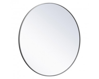 Elegant Wall Mirror - Gray, L 42" (MR4044GR)