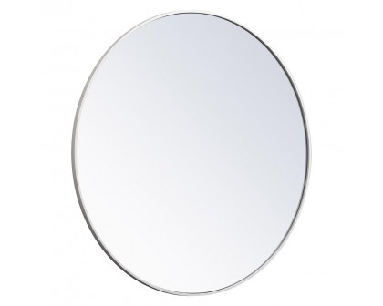 Elegant Wall Mirror - White, L 42" (MR4044WH)