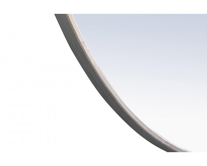 Elegant Wall Mirror - Silver, L 32" (MR4059S)