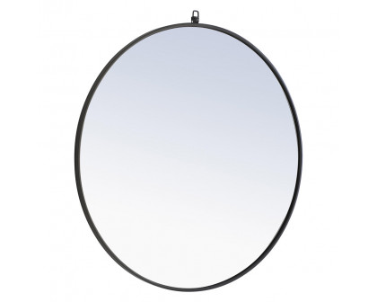 Elegant Wall Mirror - Black, L 36" (MR4061BK)