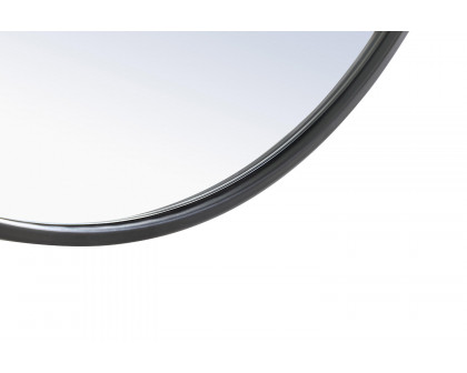 Elegant Wall Mirror - Black, L 36" (MR4061BK)