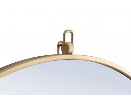 Elegant Wall Mirror - Brass, L 36" (MR4062BR)