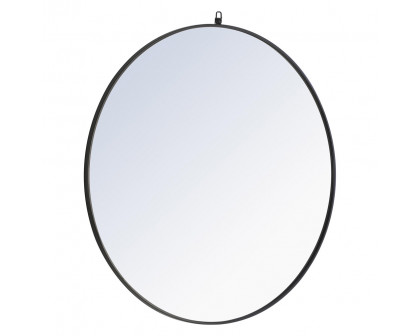 Elegant Wall Mirror - Black, L 42" (MR4064BK)