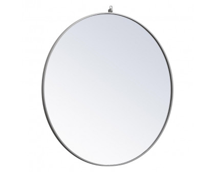 Elegant Wall Mirror - Gray, L 42" (MR4064GR)