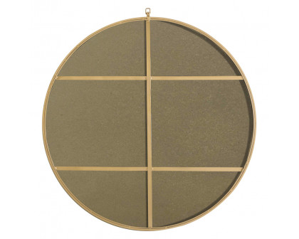 Elegant Wall Mirror - Brass, L 42" (MR4065BR)