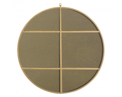 Elegant Wall Mirror - Brass, L 48" (MR4068BR)