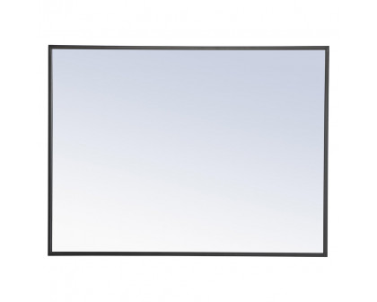 Elegant Wall Mirror - Black, L 32" (MR4071BK)