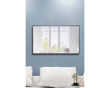 Elegant Wall Mirror - Black, L 40" (MR4074BK)