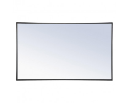 Elegant Wall Mirror - Black, L 40" (MR4074BK)