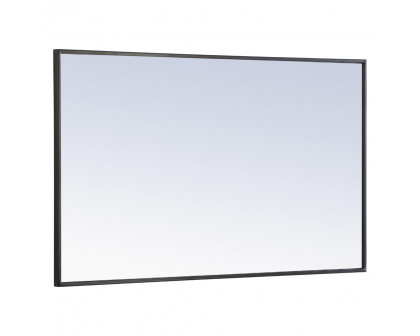 Elegant Wall Mirror - Black, L 40" (MR4074BK)