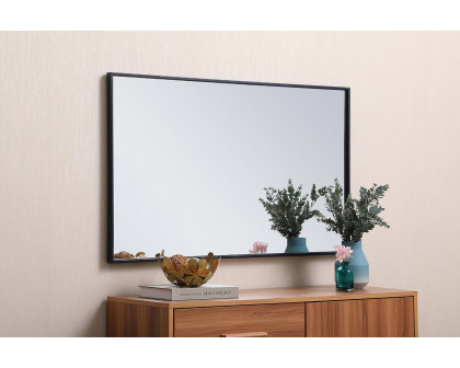 Elegant Wall Mirror - Blue, L 40" (MR4074BL)