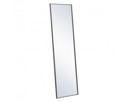 Elegant Wall Mirror - Gray, L 18" (MR4081GR)